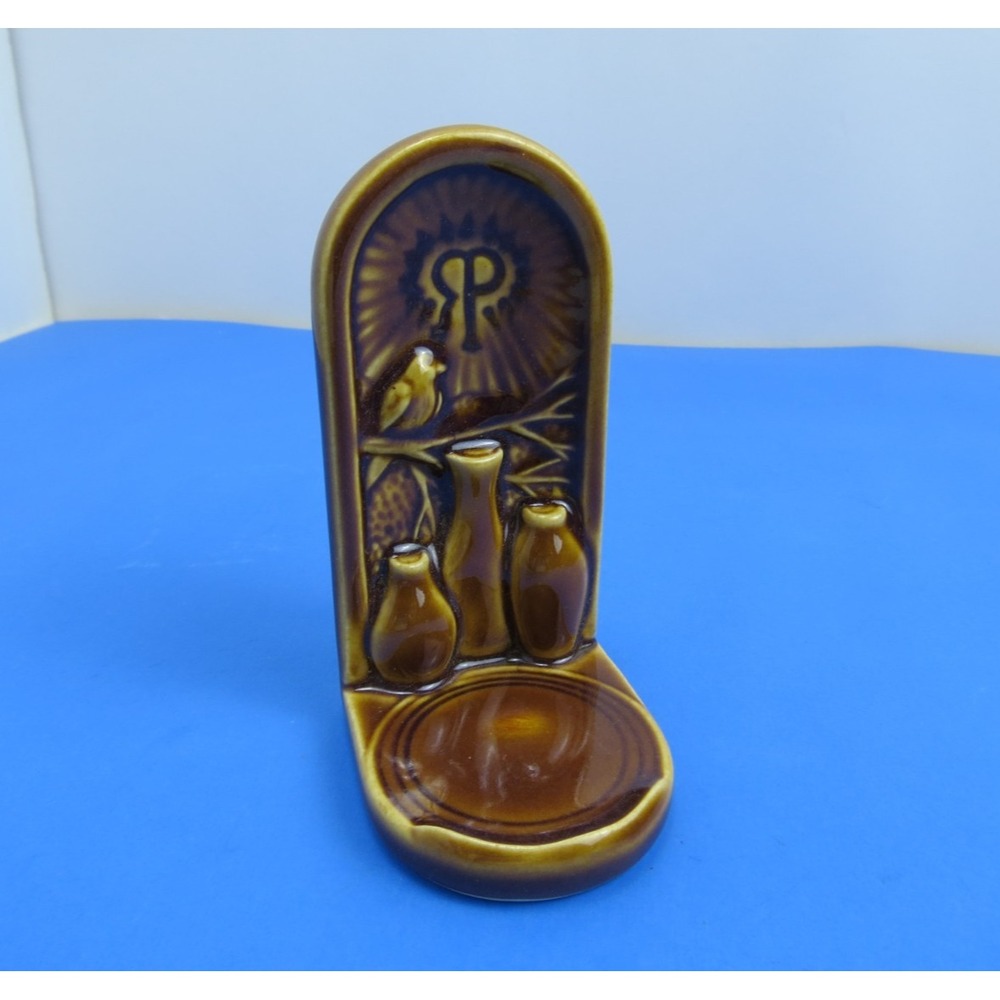 Rookwood Longworth Casting LSC11 Brown Bird Display Votive Candle Holder 2013